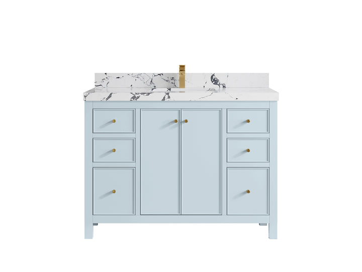 Chicago 48 in. W x 22 in. D Single Sink Bathroom Vanity - photo 41