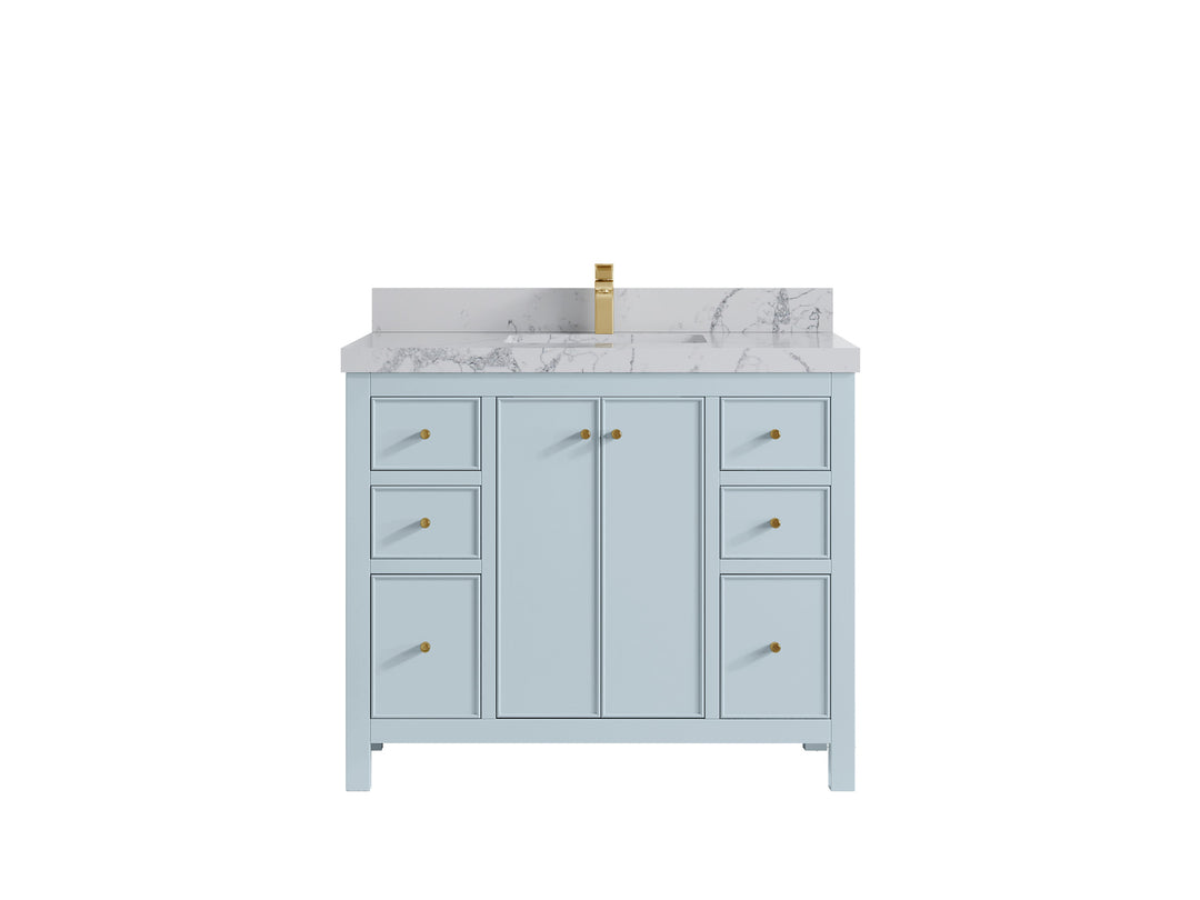 Chicago 42 in. W x 22 in. D Single Sink Bathroom Vanity