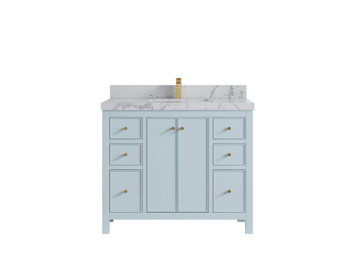 Chicago 42 in. W x 22 in. D Single Sink Bathroom Vanity - photo 43