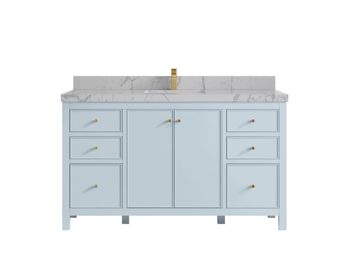 Chicago 60 in. W x 22 in. D Single Sink Bathroom Vanity - photo 41