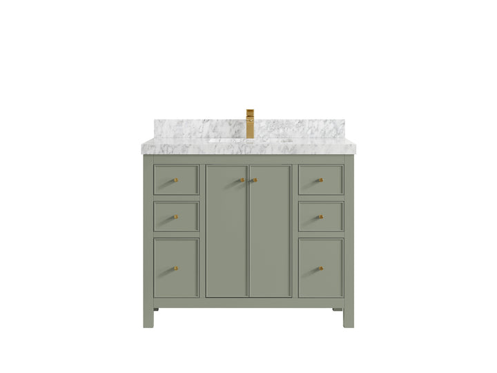 Chicago 42 in. W x 22 in. D Single Sink Bathroom Vanity - photo 17