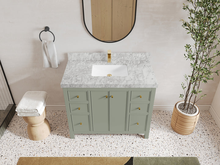 Chicago 42 in. W x 22 in. D Single Sink Bathroom Vanity - photo 16