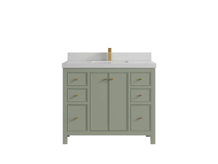 Chicago 42 in. W x 22 in. D Single Sink Bathroom Vanity - photo 19