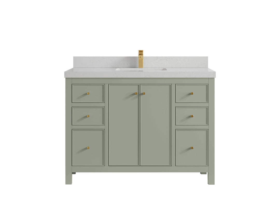 Chicago 48 in. W x 22 in. D Single Sink Bathroom Vanity