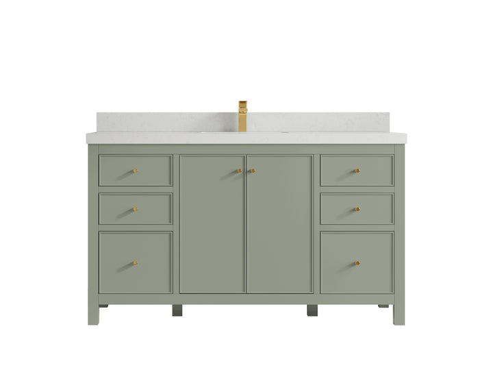 Chicago 60 in. W x 22 in. D Single Sink Bathroom Vanity - photo 13