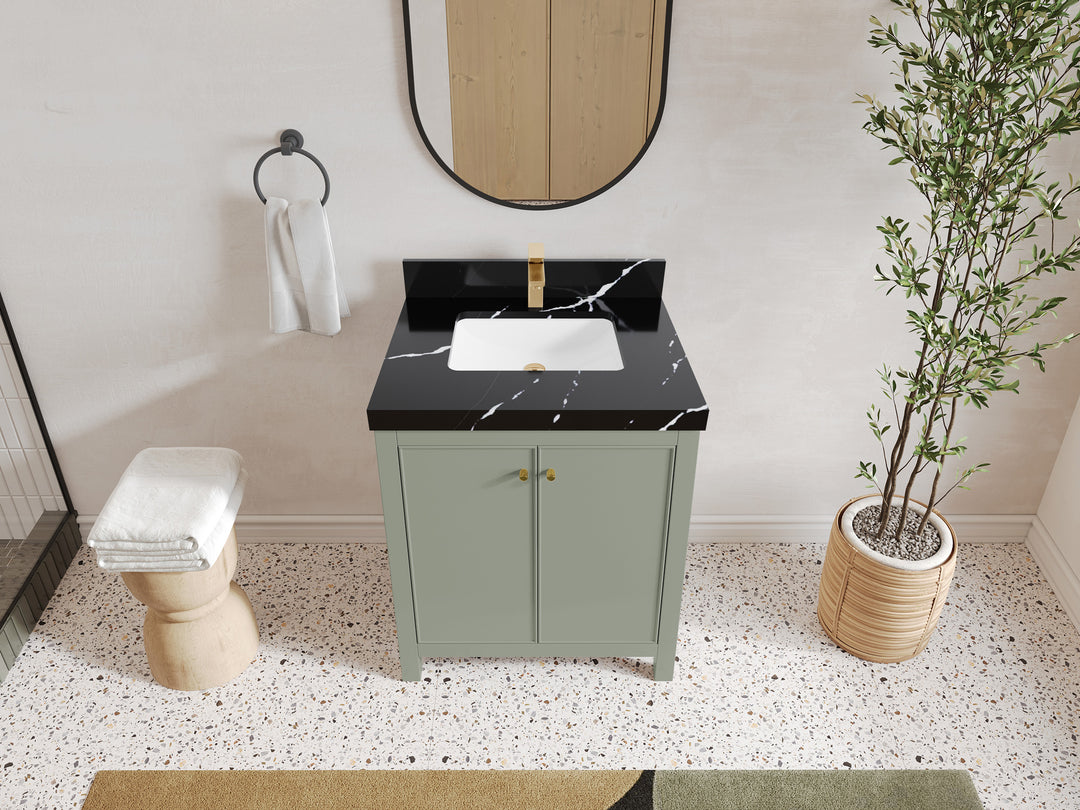 Chicago 30 in. W x 22 in. D Single Sink Bathroom Vanity