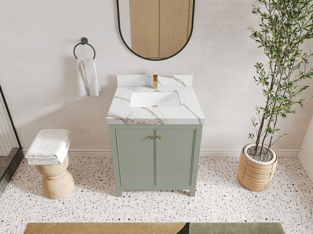 Chicago 30 in. W x 22 in. D Single Sink Bathroom Vanity