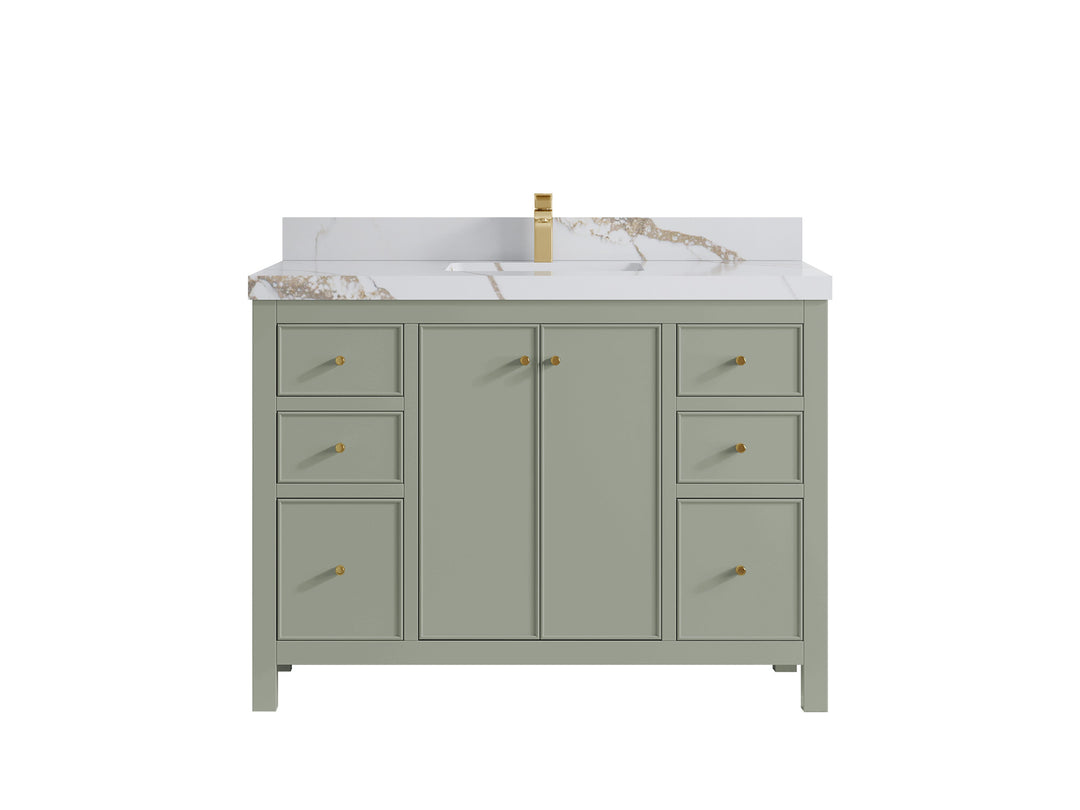 Chicago 48 in. W x 22 in. D Single Sink Bathroom Vanity