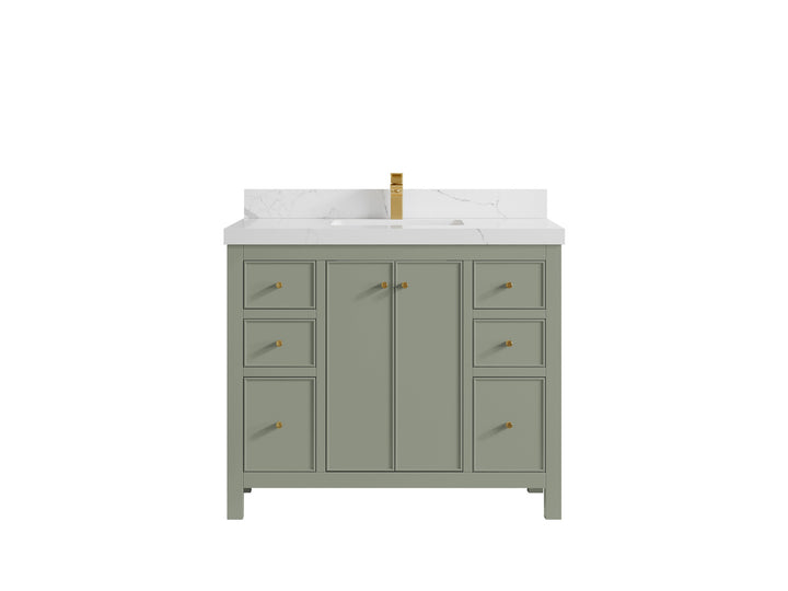 Chicago 42 in. W x 22 in. D Single Sink Bathroom Vanity - photo 13