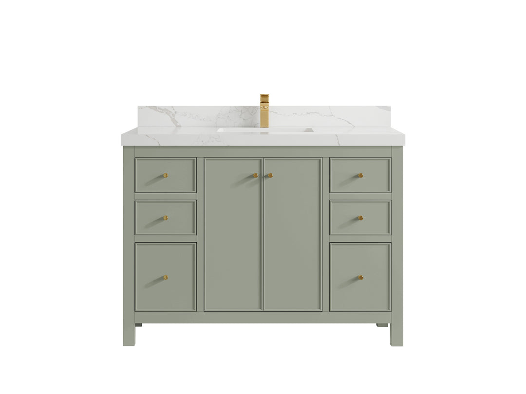 Chicago 48 in. W x 22 in. D Single Sink Bathroom Vanity