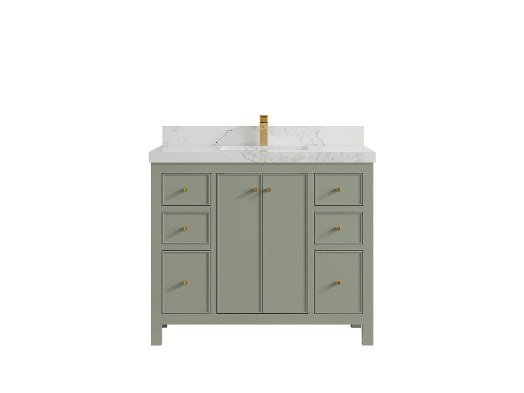 Chicago 42 in. W x 22 in. D Single Sink Bathroom Vanity