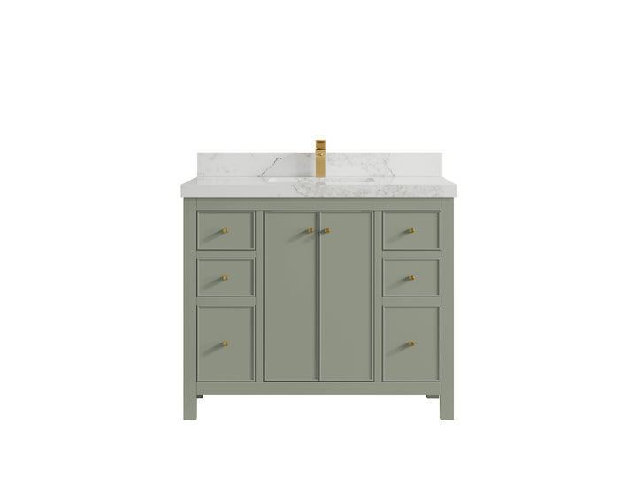 Chicago 42 in. W x 22 in. D Single Sink Bathroom Vanity - photo 15