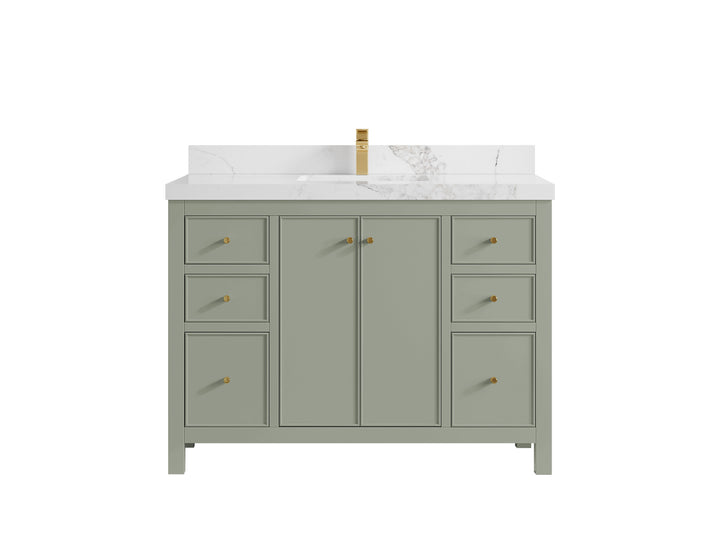Chicago 48 in. W x 22 in. D Single Sink Bathroom Vanity - photo 19