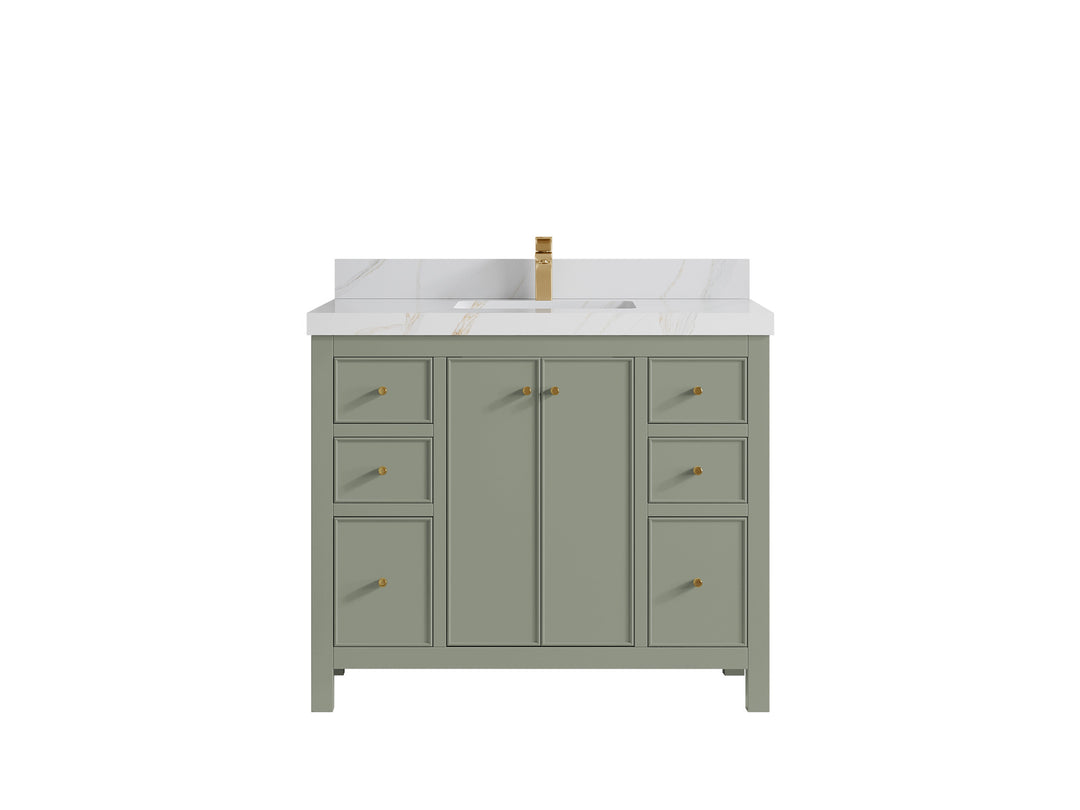 Chicago 42 in. W x 22 in. D Single Sink Bathroom Vanity