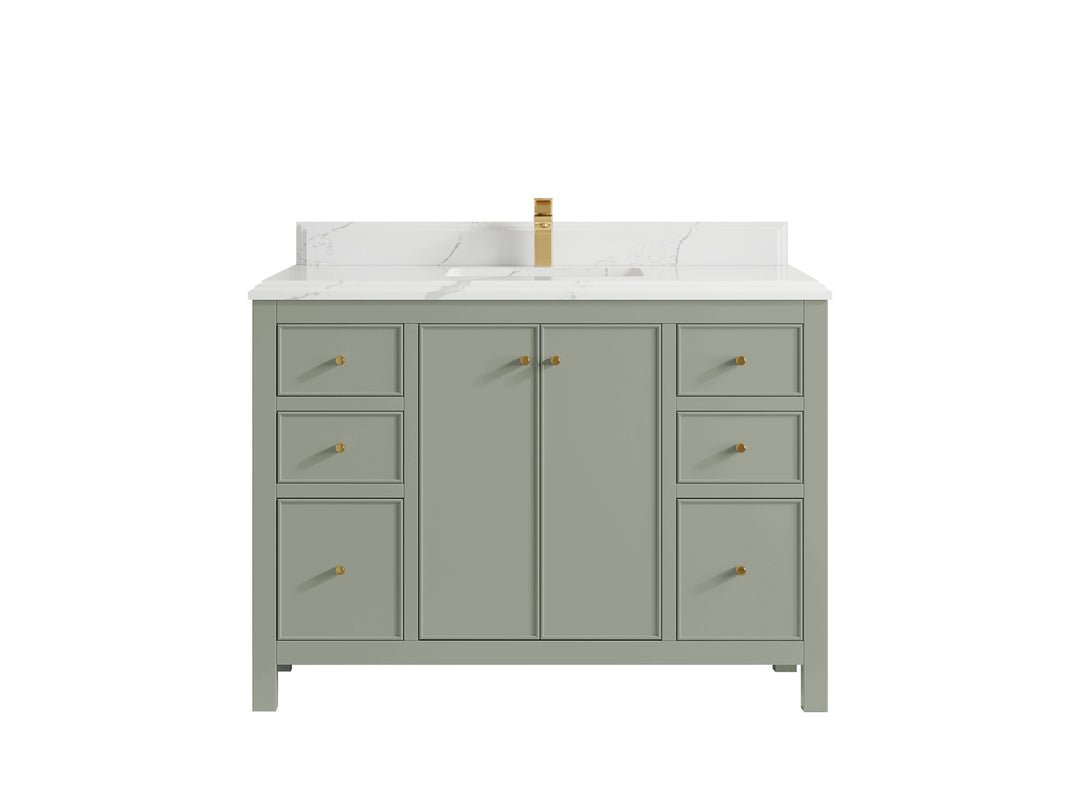 Chicago 48 in. W x 22 in. D Single Sink Bathroom Vanity