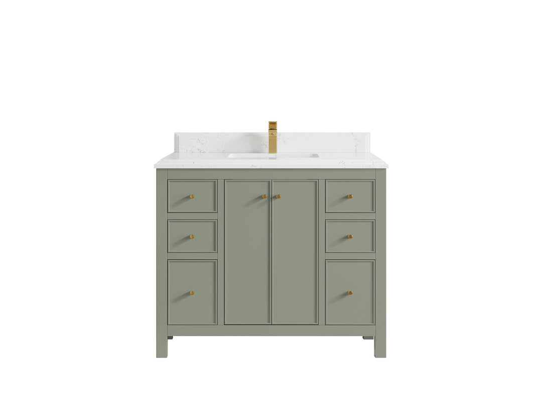 Chicago 42 in. W x 22 in. D Single Sink Bathroom Vanity