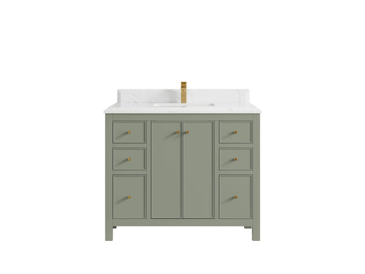 Chicago 42 in. W x 22 in. D Single Sink Bathroom Vanity - photo 25