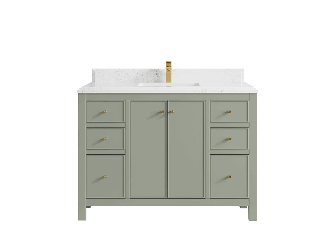 Chicago 48 in. W x 22 in. D Single Sink Bathroom Vanity