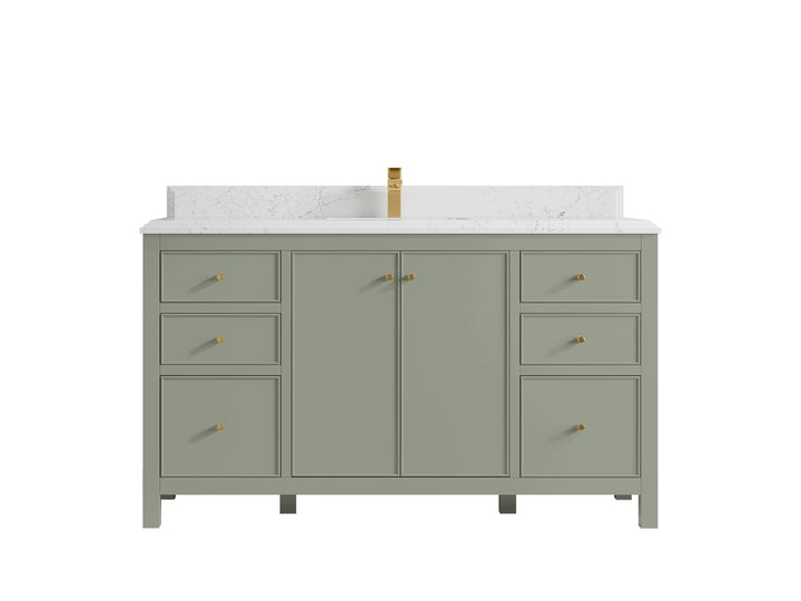 Chicago 60 in. W x 22 in. D Single Sink Bathroom Vanity - photo 27