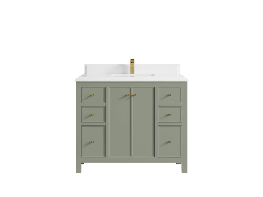 Chicago 42 in. W x 22 in. D Single Sink Bathroom Vanity