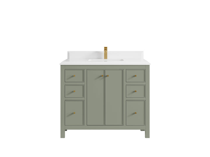 Chicago 42 in. W x 22 in. D Single Sink Bathroom Vanity - photo 27