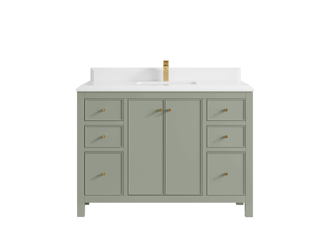Chicago 48 in. W x 22 in. D Single Sink Bathroom Vanity
