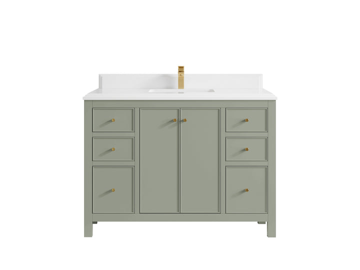 Chicago 48 in. W x 22 in. D Single Sink Bathroom Vanity - photo 29