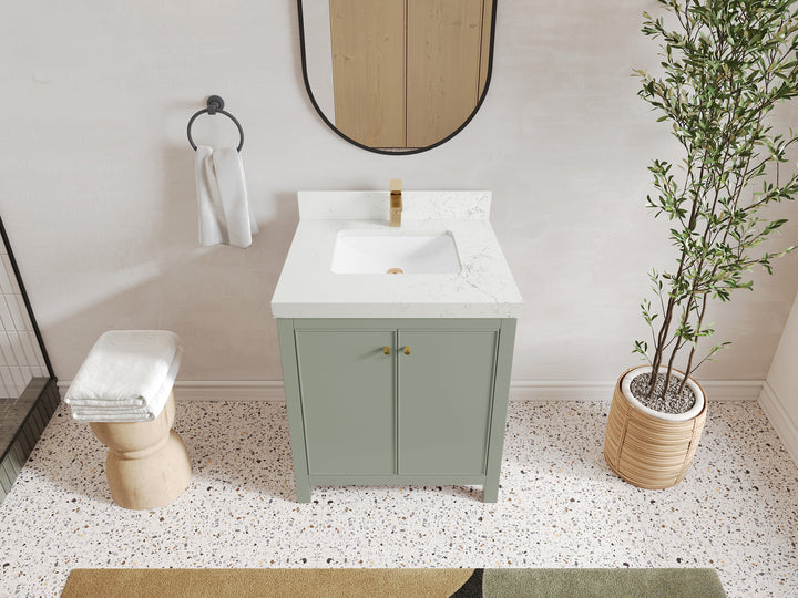 Chicago 30 in. W x 22 in. D Single Sink Bathroom Vanity - photo 28