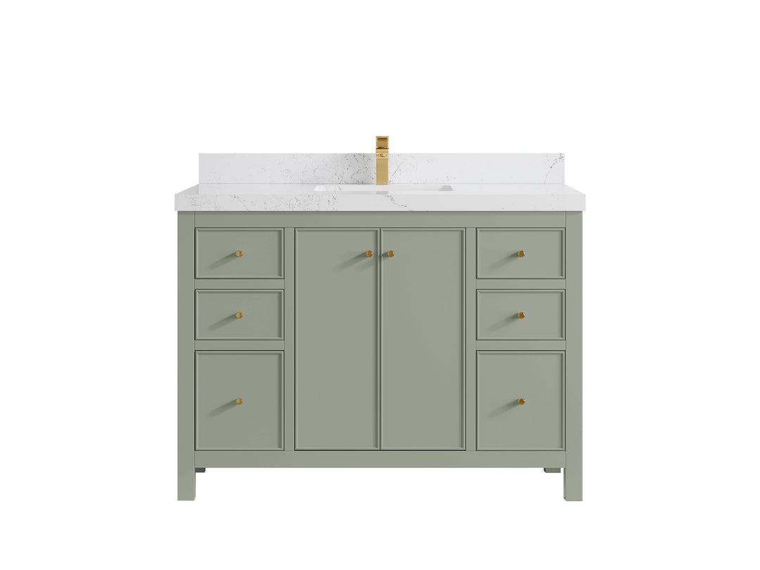 Chicago 48 in. W x 22 in. D Single Sink Bathroom Vanity
