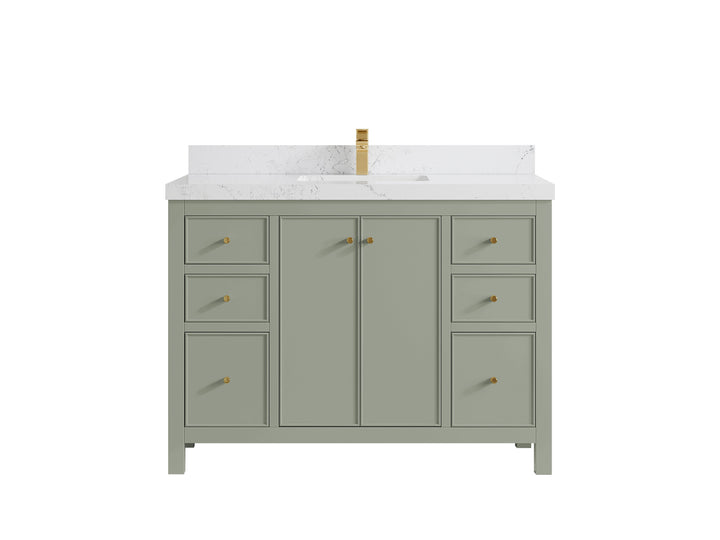Chicago 48 in. W x 22 in. D Single Sink Bathroom Vanity - photo 31