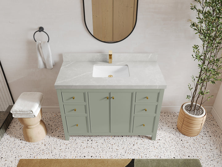 Chicago 48 in. W x 22 in. D Single Sink Bathroom Vanity - photo 32