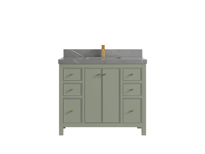 Chicago 42 in. W x 22 in. D Single Sink Bathroom Vanity - photo 33