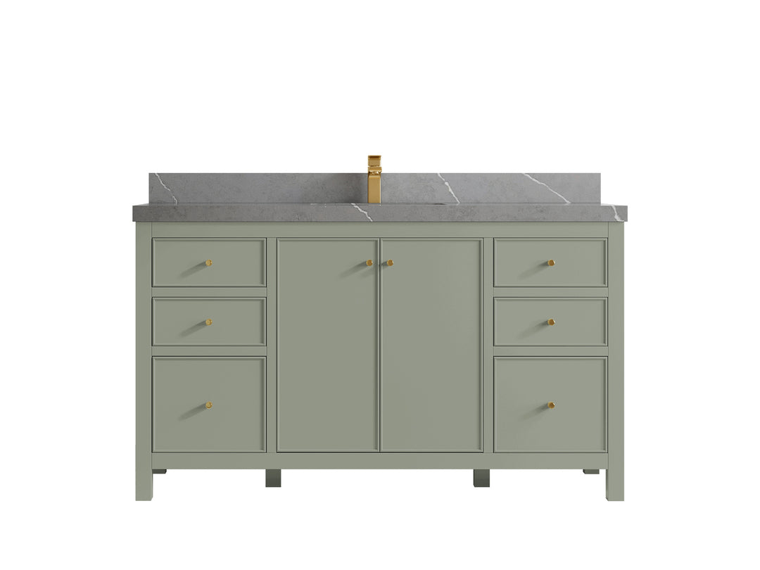 Chicago 60 in. W x 22 in. D Single Sink Bathroom Vanity