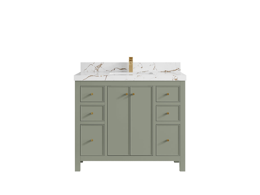 Chicago 42 in. W x 22 in. D Single Sink Bathroom Vanity