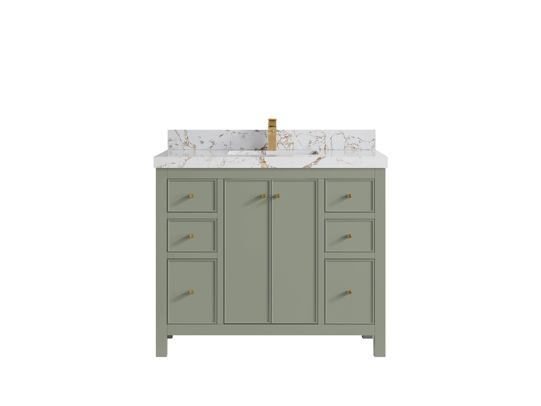 Chicago 42 in. W x 22 in. D Single Sink Bathroom Vanity