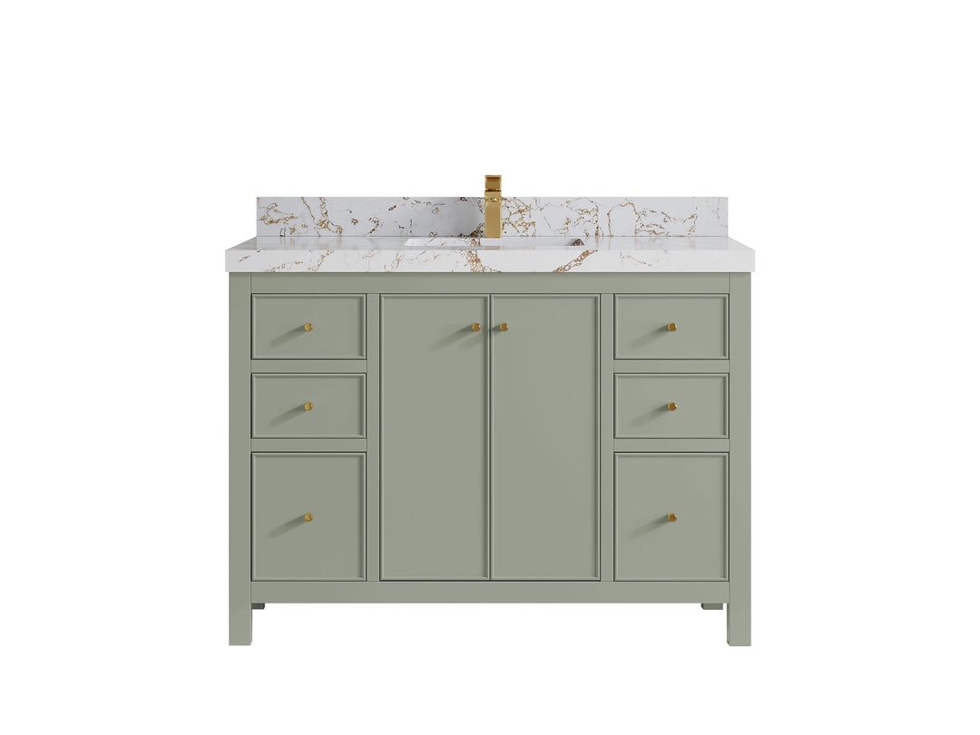 Chicago 48 in. W x 22 in. D Single Sink Bathroom Vanity