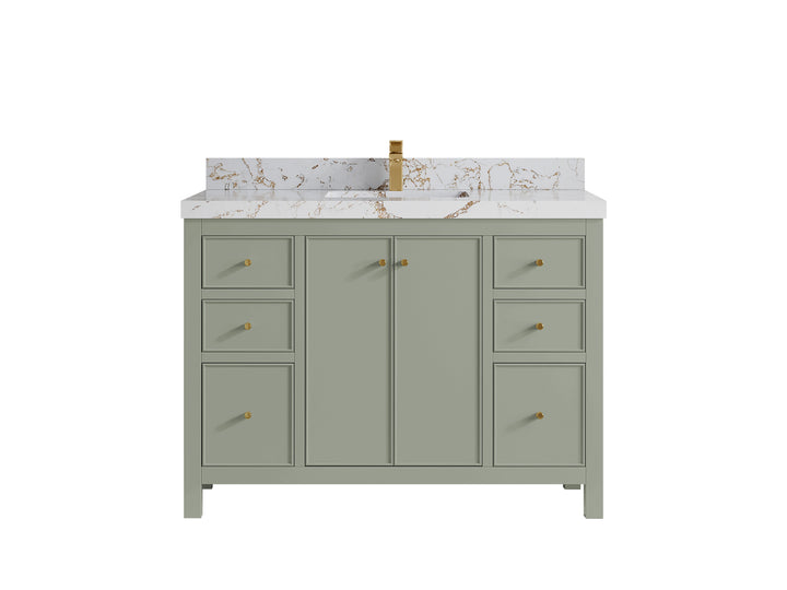 Chicago 48 in. W x 22 in. D Single Sink Bathroom Vanity - photo 39