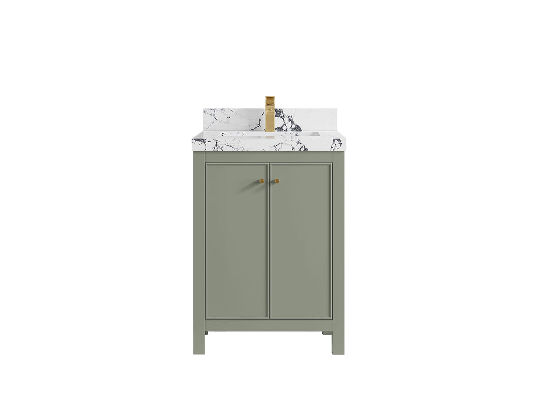 Chicago 24 in. W x 22 in. D Single Sink Bathroom Vanity