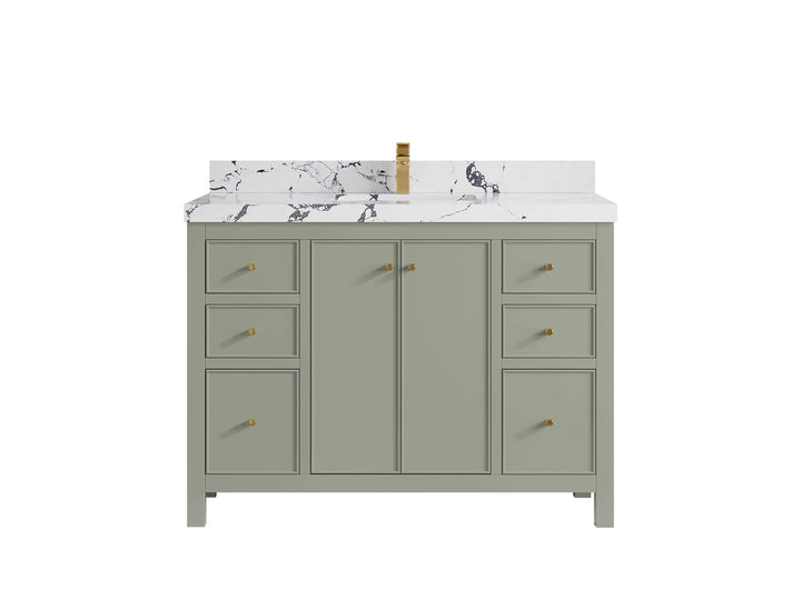 Chicago 48 in. W x 22 in. D Single Sink Bathroom Vanity - photo 41