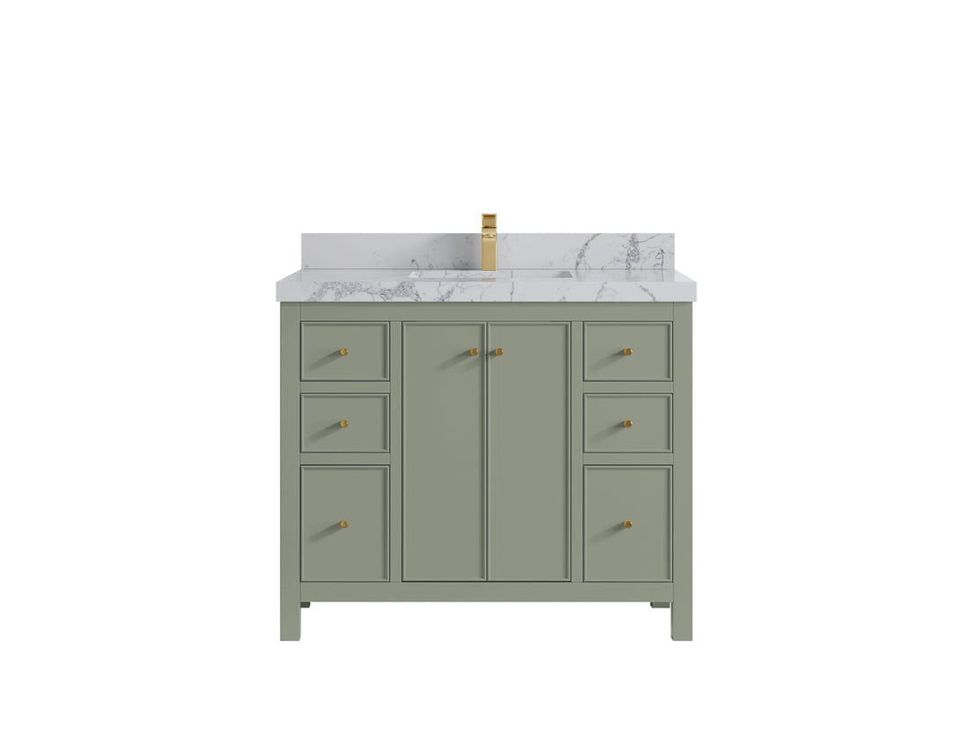 Chicago 42 in. W x 22 in. D Single Sink Bathroom Vanity