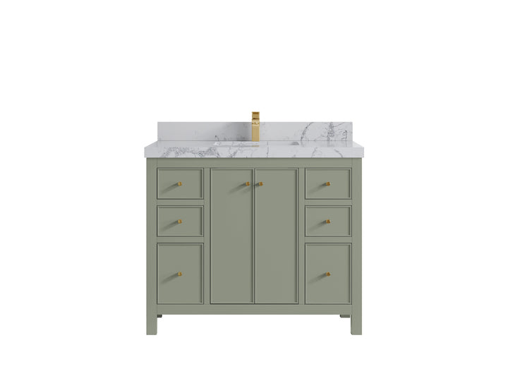 Chicago 42 in. W x 22 in. D Single Sink Bathroom Vanity - photo 41