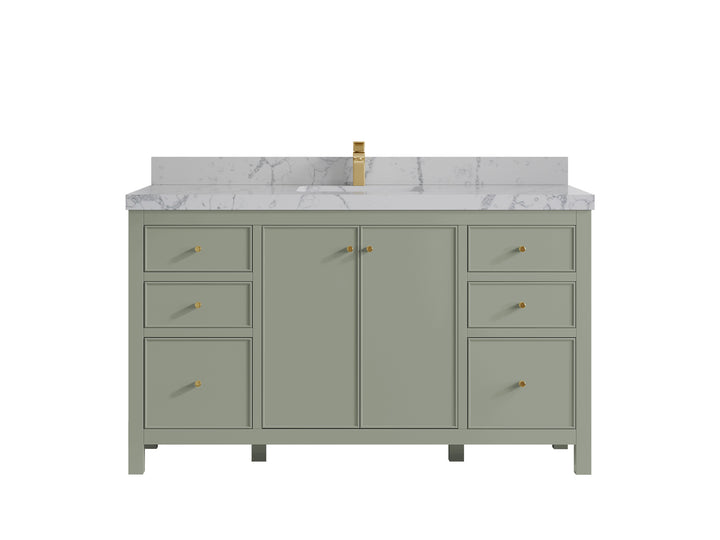 Chicago 60 in. W x 22 in. D Single Sink Bathroom Vanity - photo 43