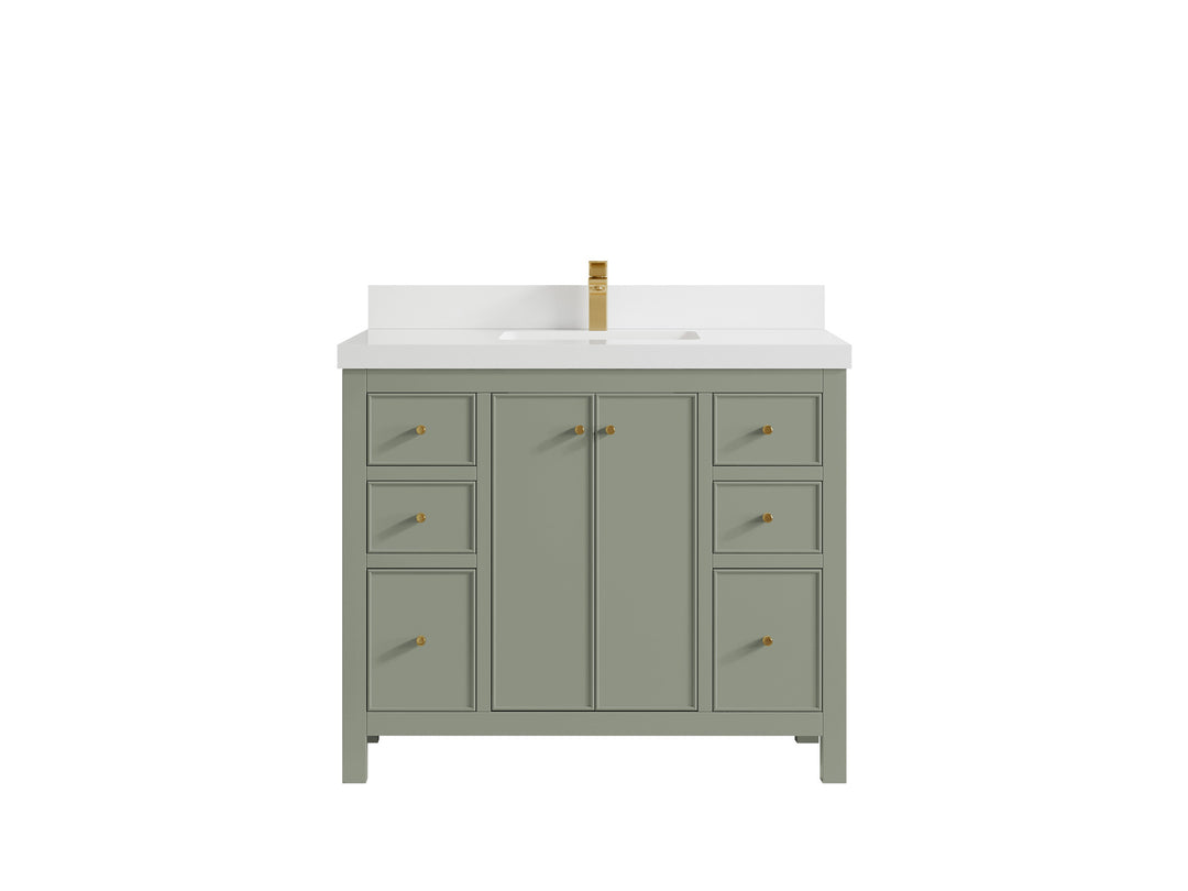 Chicago 42 in. W x 22 in. D Single Sink Bathroom Vanity