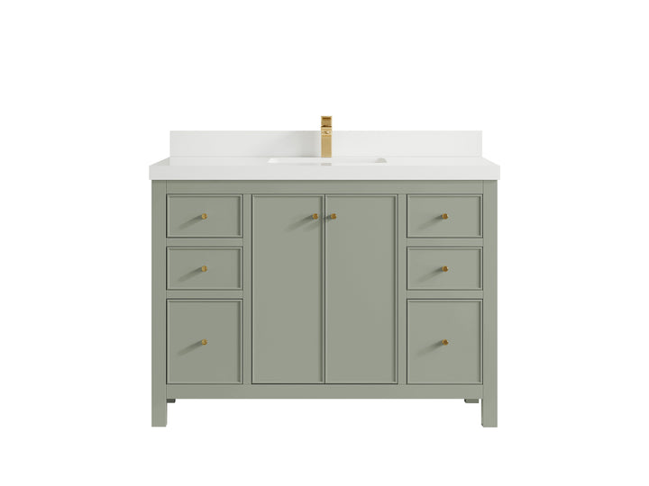 Chicago 48 in. W x 22 in. D Single Sink Bathroom Vanity - photo 45