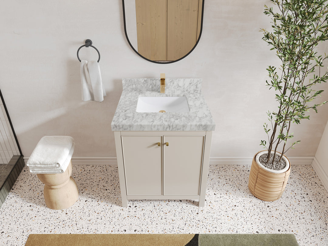 Chicago 30 in. W x 22 in. D Single Sink Bathroom Vanity