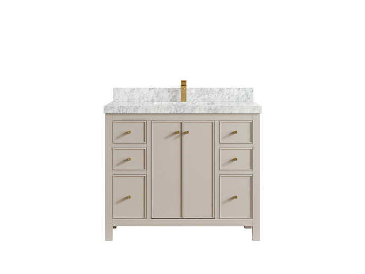 Chicago 42 in. W x 22 in. D Single Sink Bathroom Vanity - photo 11
