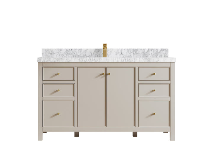 Chicago 60 in. W x 22 in. D Single Sink Bathroom Vanity - photo 11