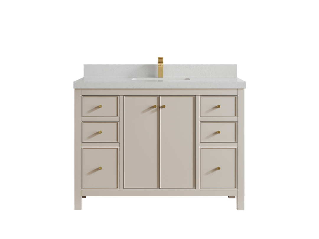 Chicago 48 in. W x 22 in. D Single Sink Bathroom Vanity