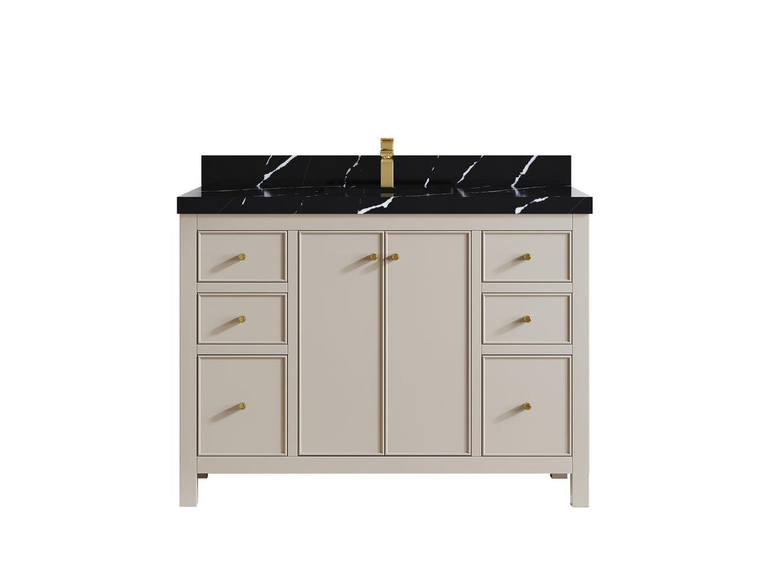 Chicago 48 in. W x 22 in. D Single Sink Bathroom Vanity