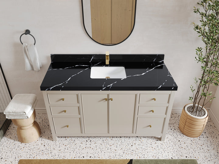 Chicago 60 in. W x 22 in. D Single Sink Bathroom Vanity - photo 8